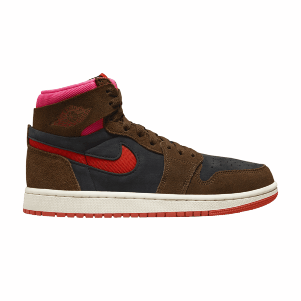 Jordan 1 High Zoom Air CMFT 2 Cacao Wow Picante Red (Women's) DV1305-206 - Phonecase4u photo 1