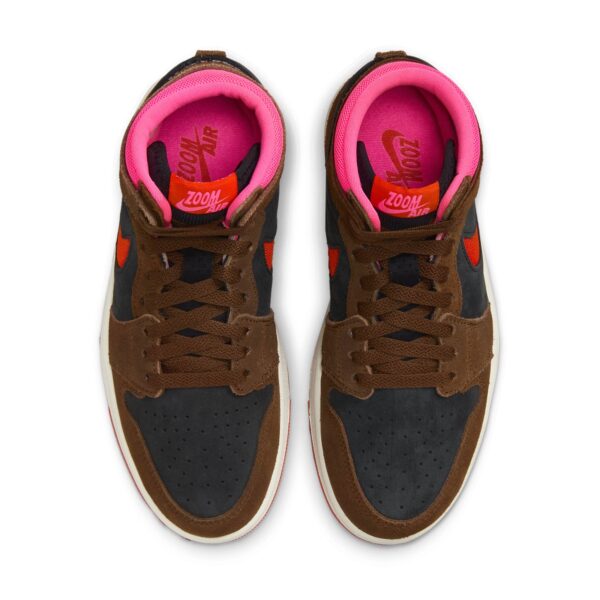 Jordan 1 High Zoom Air CMFT 2 Cacao Wow Picante Red (Women's) DV1305-206 - Phonecase4u photo 5