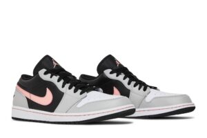 Jordan 1 Low Black Grey Pink 553558-062 - Phonecase4u photo 8