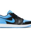 Jordan 1 Low Black University Blue 553558-041 - Phonecase4u photo 1