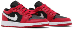 Jordan 1 Low Black Very Berry (GS) 553560-061 - Phonecase4u photo 3
