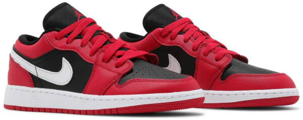 Jordan 1 Low Black Very Berry (GS) 553560-061 - Phonecase4u photo 3