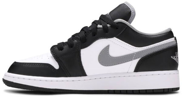 Jordan 1 Low Black White Grey (GS) 553560-040 - Phonecase4u photo 2