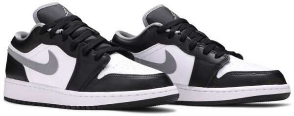 Jordan 1 Low Black White Grey (GS) 553560-040 - Phonecase4u photo 3