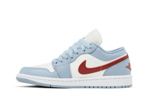 Jordan 1 Low Blue Whisper Dune Red (Women's) DC0774-164 - Phonecase4u photo 3