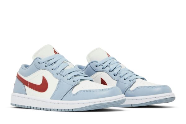 Jordan 1 Low Blue Whisper Dune Red (Women's) DC0774-164 - Phonecase4u photo 8