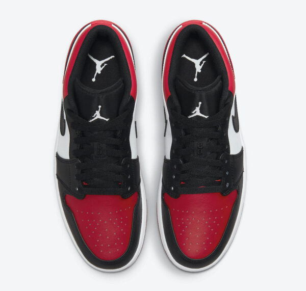 Jordan 1 Low Bred Toe 5553558-612 - Phonecase4u photo 5