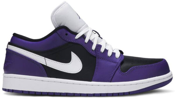 Jordan 1 Low Court Purple Black 553558-501 - Phonecase4u photo 1
