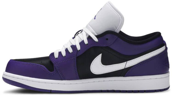 Jordan 1 Low Court Purple Black 553558-501 - Phonecase4u photo 2