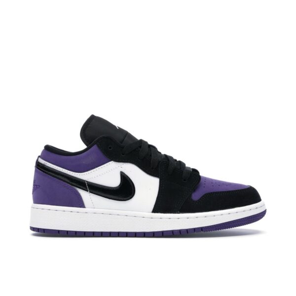 Jordan 1 Low Court Purple (GS) 553560-125 - Phonecase4u photo 1