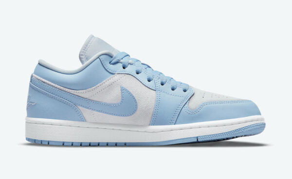 Jordan 1 Low Football Grey Aluminum (Women's) DC0774-050 - Phonecase4u photo 3