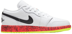 Jordan 1 Low Multi-Color Midsoles White (GS) CV9548-100 - Phonecase4u photo 1