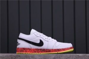 Jordan 1 Low Multi-Color Midsoles White (GS) CV9548-100 - Phonecase4u photo 3