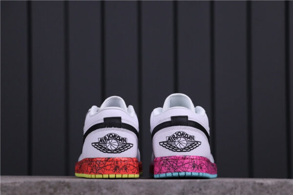 Jordan 1 Low Multi-Color Midsoles White (GS) CV9548-100 - Phonecase4u photo 5