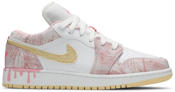 Jordan 1 Low Paint Drip (GS) CW7104-601 - Phonecase4u photo 1
