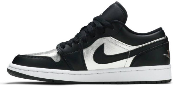 Jordan 1 Low SE Black Metallic Silver (Women's) DA5551-001 - Phonecase4u photo 2
