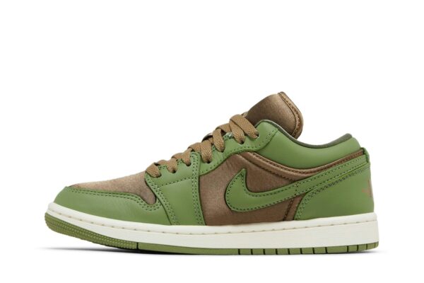 Jordan 1 Low SE Brown Kelp Sky J Light Olive (Women's) FB9893-300 - Phonecase4u photo 3