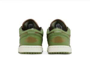 Jordan 1 Low SE Brown Kelp Sky J Light Olive (Women's) FB9893-300 - Phonecase4u photo 6