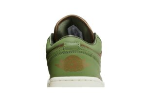 Jordan 1 Low SE Brown Kelp Sky J Light Olive (Women's) FB9893-300 - Phonecase4u photo 7