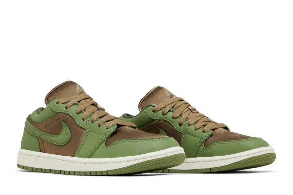 Jordan 1 Low SE Brown Kelp Sky J Light Olive (Women's) FB9893-300 - Phonecase4u photo 8
