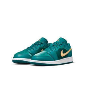 Jordan 1 Low SE Geode Teal Metallic Gold (GS) FB9896-300 - Phonecase4u photo 4