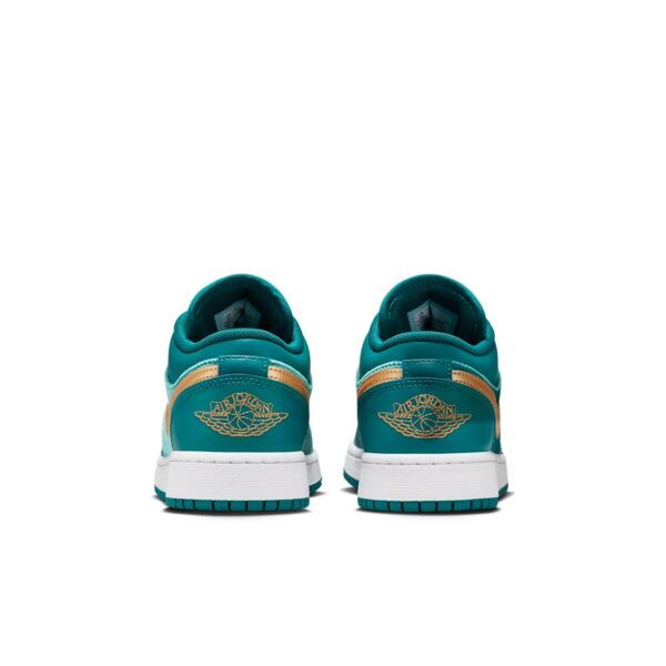 Jordan 1 Low SE Geode Teal Metallic Gold (GS) FB9896-300 - Phonecase4u photo 6