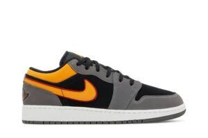 Jordan 1 Low SE Light Graphite Vivid Orange (GS) FN7671-008 - Phonecase4u photo 1