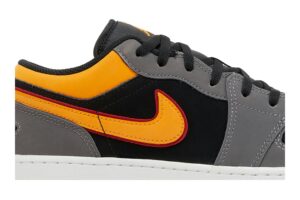 Jordan 1 Low SE Light Graphite Vivid Orange (GS) FN7671-008 - Phonecase4u photo 2
