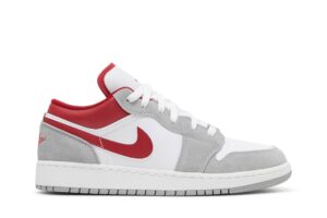 Jordan 1 Low SE Smoke Grey Gym Red (GS) DM0589-016 - Phonecase4u photo 1