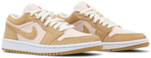 Jordan 1 Low SE Twine Orange Quartz Corduroy (Women's) DH7820-700 - Phonecase4u photo 3