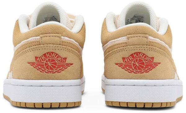 Jordan 1 Low SE Twine Orange Quartz Corduroy (Women's) DH7820-700 - Phonecase4u photo 4