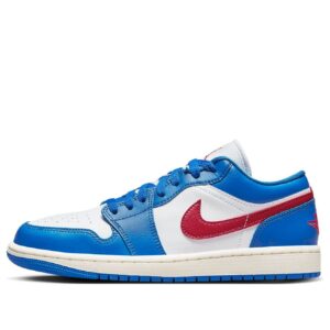 Jordan 1 Low Sport Blue Gym Red (Women's) DC0774-416 - Phonecase4u photo 1