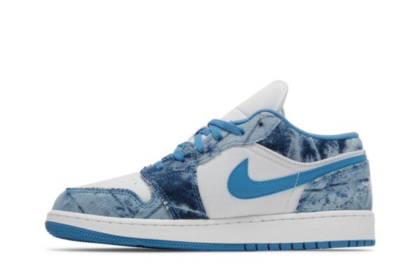 Jordan 1 Low Washed Denim (GS) DM8947-100 - Phonecase4u photo 3