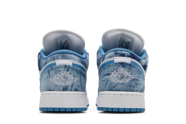Jordan 1 Low Washed Denim (GS) DM8947-100 - Phonecase4u photo 6