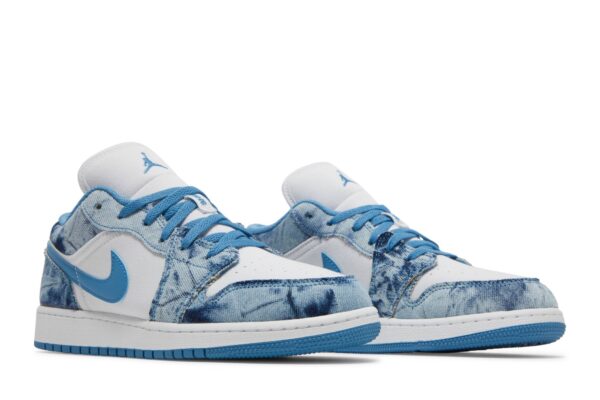 Jordan 1 Low Washed Denim (GS) DM8947-100 - Phonecase4u photo 8