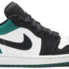 Jordan 1 Low White Black Mystic Green 553558-113 - Phonecase4u photo 1