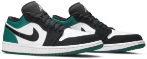 Jordan 1 Low White Black Mystic Green 553558-113 - Phonecase4u photo 3