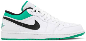 Jordan 1 Low White Lucky Green Black 553558-129 - Phonecase4u photo 1