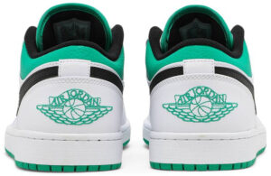 Jordan 1 Low White Lucky Green Black 553558-129 - Phonecase4u photo 4