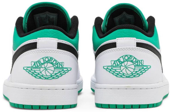 Jordan 1 Low White Lucky Green Black 553558-129 - Phonecase4u photo 4