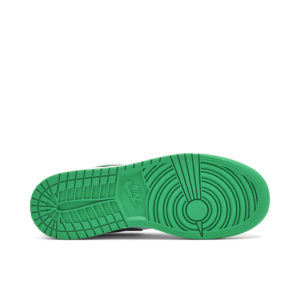 Jordan 1 Low White Lucky Green Tumbled Leather (GS) 553560-129 - Phonecase4u photo 3