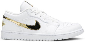 Jordan 1 Low White Metallic Gold (Women's) CZ4776-100 - Phonecase4u photo 1