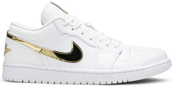 Jordan 1 Low White Metallic Gold (Women's) CZ4776-100 - Phonecase4u photo 1