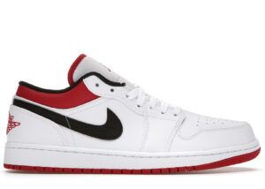 Jordan 1 Low White University Red Black 553558-118 - Phonecase4u photo 1