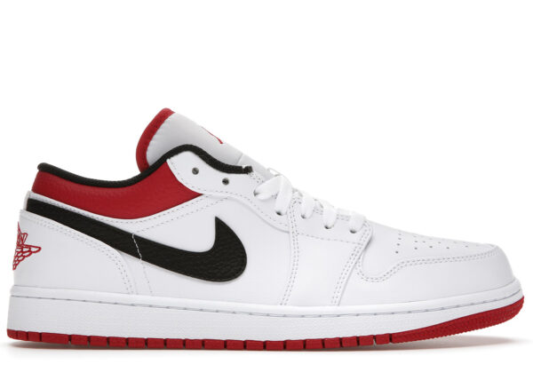 Jordan 1 Low White University Red Black 553558-118 - Phonecase4u photo 1