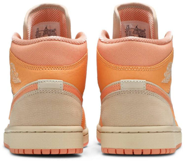 Jordan 1 Mid Apricot Orange (Women's) DH4270-800 - Phonecase4u photo 4