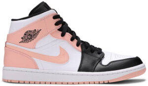 Jordan 1 Mid Arctic Orange Black Toe 554724-133 - Phonecase4u photo 1