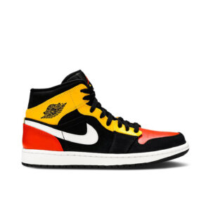 Jordan 1 Mid Black Amarillo Orange 852542-087 - Phonecase4u photo 1