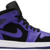 Jordan 1 Mid Black Dark Concord 554724-051 - Phonecase4u photo 1
