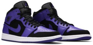Jordan 1 Mid Black Dark Concord 554724-051 - Phonecase4u photo 3